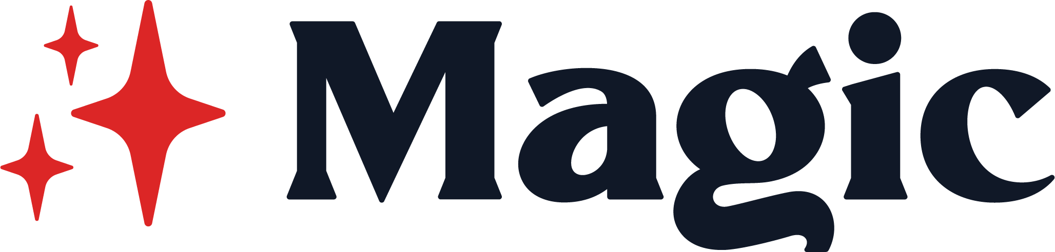 Dark MAGIC logo on light background