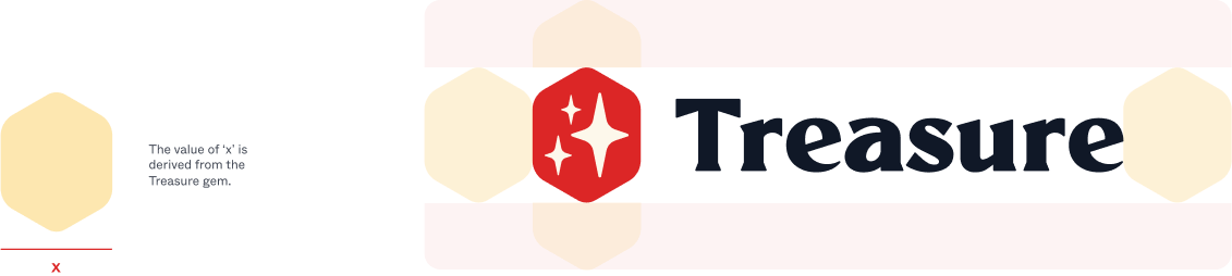 Treasure spacing information